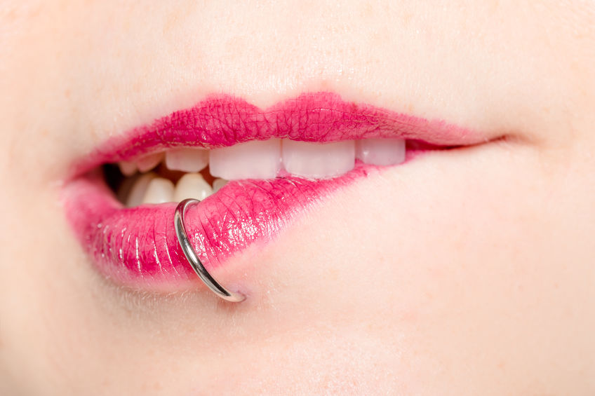 Piercing en la boca