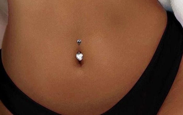 Piercing en el ombligo